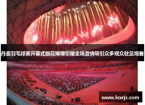 丹麦羽毛球赛开幕式烟花璀璨引爆全场激情吸引众多观众驻足观看