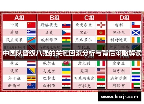 中国队晋级八强的关键因素分析与背后策略解读